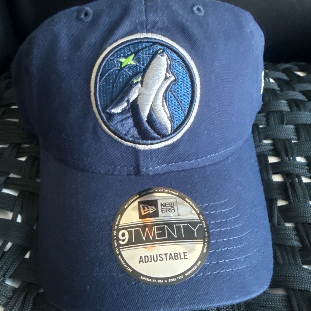 New Era New Adjustable timberwolves hat